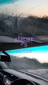 Car Windshield Cleaning Hack 🔥 |SPIEGEL Washer Liquid Review 🚗✨