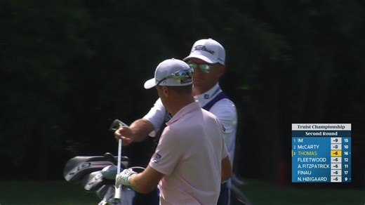 Justin Thomas gets to 7-under with birdie on No. 8 at Truist Championship