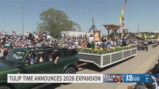 What's coming to the 2026 Tulip Time Festival