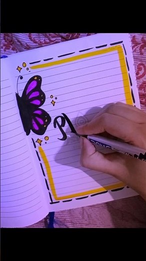 Aesthetic Physics Cover Page Design🦋 Idea for Students✍️#shorts #front page design