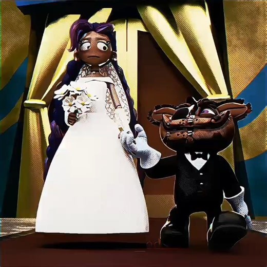 Play time butcher came to save Lily love braids #poppyplaytime #lilly #shortsfeed