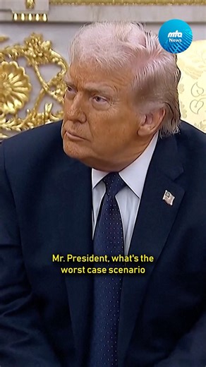 Donald Trump says the US has Iran “very much beaten militarily,” speaks on the worst case for Iran