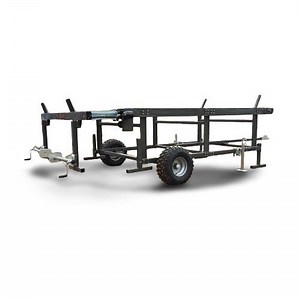 [Hot Item] Chain Feeding Attachment Portable Wood Deck Timber Chain Conveyor