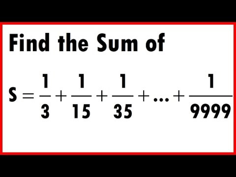 Can You Find the Sum of This Tricky Series? 🤯 | Only Geniuses Solve It!