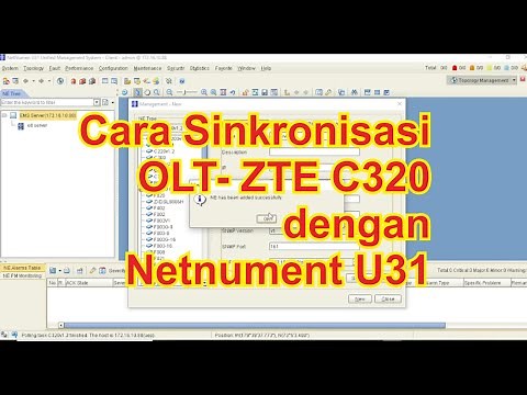 cara konfigurasi netnument U31 dengan Olt-C320 (add werline)