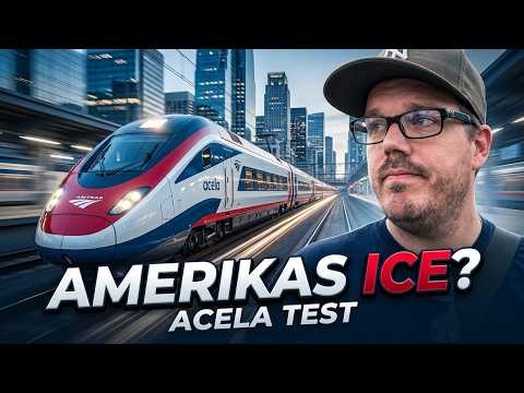 Amerikas Antwort auf den ICE? Der neue Amtrak Acela im Test