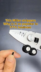 6.4K views · 2.8K reactions | Why this Miller stripper so polular?#fiberoptics #fibercleaver #fibersplicing #fusionsplicer #telecomwork #fusionsplicing #stripper | CloudGivers | Facebook