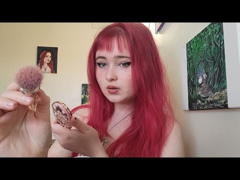 ASMR Doing Your Makeup for a Modelling Shoot (personal attention, roleplay)