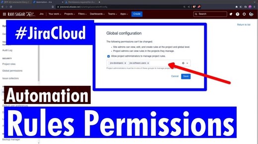 Jira Cloud Automation - Rules permissions | Sparxsys