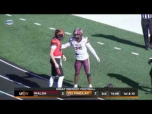 Findlay Football Game Recap | Oilers Defeat Walsh 28-17
