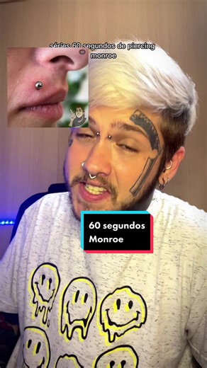 Entenda o Piercing Monroe em 60 Segundos