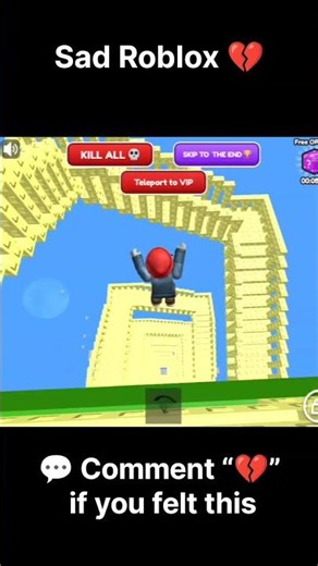 I was 1 jump away… 💔 | Roblox. #shorts #shortvideo