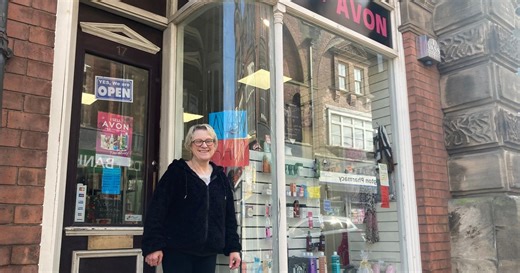 Avon lady Jill opens new Stoke-on-Trent shop