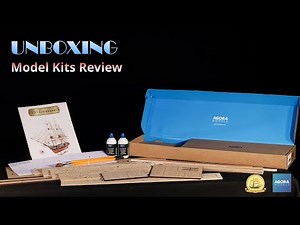$1,600 USS Constitution Wooden Model Kit Unboxing! (Agora Models Packs 1–3)
