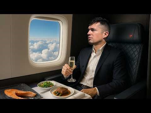 Delta One First Class Experience (Detroit to Seoul)