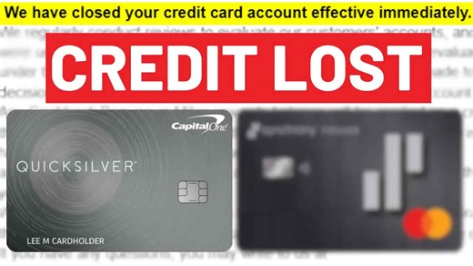 Avoid these 2 banks closing credit card accounts
