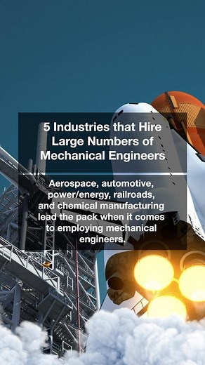 3.1K views · 78 reactions | Mechanical engineers have the advantage of selecting an industry that aligns perfectly with their passions and interests, making it a flexible career option! | ASME (American Society of Mechanical Engineers) | Facebook