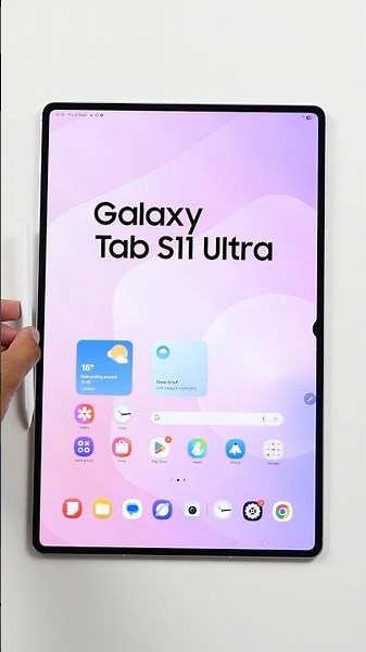 Samsung Galaxy Tab S11 Ultra Unboxing