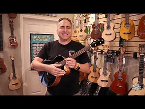 Flight Nora Baritone Ukulele Demo | Solid Spruce Top, Steel Strings & EQ Pickup Power