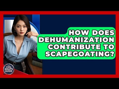 How Does Dehumanization Contribute To Scapegoating? - Your Civil Rights Guide