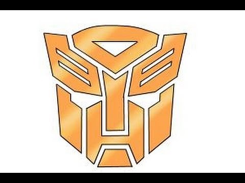 How to draw Autobot Logo from Transformers