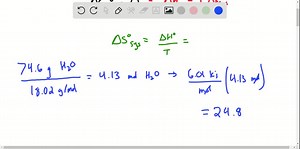 A 74.6-g ice cube floats in the Arctic Sea. The pressure and...