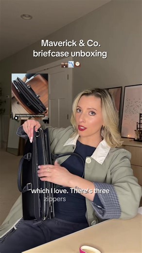 Maverick & Co. Alpha Leather Trimmed Briefcase Review