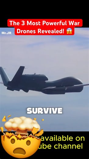 The 3 Most Powerful War Drones Revealed!