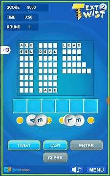 Playing Text Twist 2