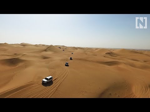 Dune bashing in the UAE