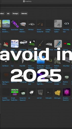 PLEASE avoid these toolbox models in 2025 🙏🙏🙏#roblox #robloxdev