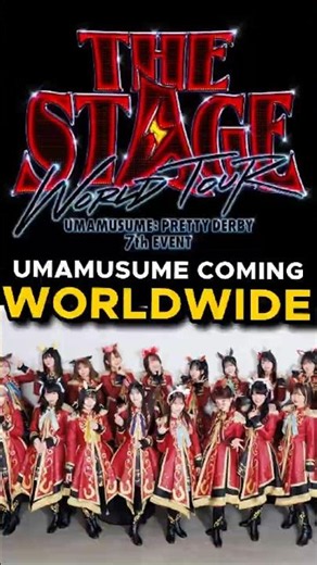 Uma Musume Is Going Global! World Tour Locations Revealed #UmaMusume #ウマ娘 #AnimeNews