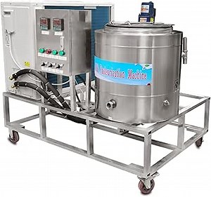 Kolice Commercial 150L Milk Pasteurization Machine Sterilization Dairy Pasteurizer Machine With Freezing Function for Milk,Coffee,Juice, Beer-220V, Temperature Controller, Double Layer Design