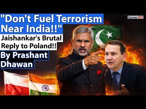 JAISHANKAR HITS POLAND | India tells Poland to not Support Pak Groups | By Prashant Dhawan