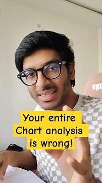 Your entire Chart analysis is wrong! Logarithmic Scale VS Regular Linear scale
