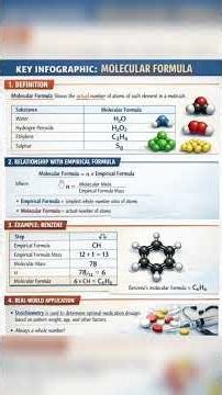 what is molecular formula? How molecular formula is determined?