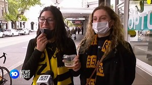 4.2K views · 48 reactions | Melbourne's COVID-19 restrictions are keeping a lid on Grand Final excitement, with police preparing to stop any crowds gathering to celebrate. | 10 News Melbourne | Facebook