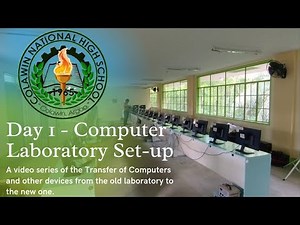 DIY Computer Laboratory Set-up|E-room|Colawin National High School|Day 1