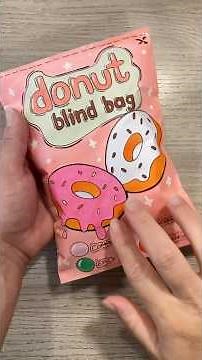 Donut blind bag 🍩…#blindbags #diy #donut #asmr #satisfying