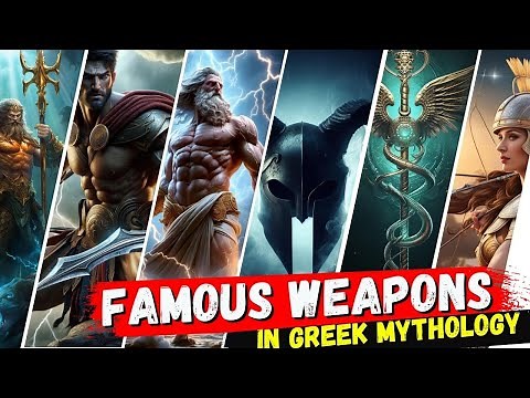 Top 10 Famous Weapons in Greek Mythology | Top 10 Most Powerful Craziest Weapons from Greek Myths