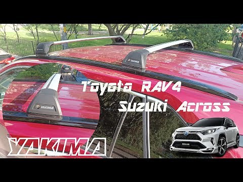 Yakima / Whispbar / Prorack roof rack installation Toyota RAV4