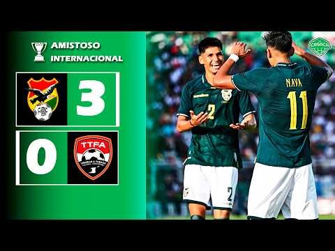 ⚽ BOLIVIA GOLEÓ A TRINIDAD Y TOBAGO EN LA DESPEDIDA PREVIA AL REPECHAJE - Rumbo al MUNDIAL 2026 🏆