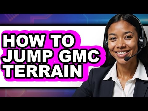 How To Jump GMC Terrain (UPDATED)