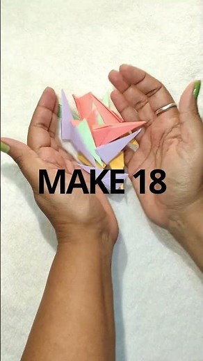 Easy Paper 18 Pointed Star Origami ⭐🎨