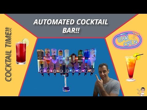 Homemade Automated Cocktail Bar using Arduino
