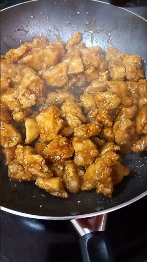 Honey Chicken with Sesame Seed #shorts ll Ems Vlog