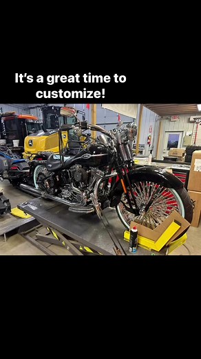 1.1K views | Why not use the winter months to customize your bike?! It’s a great time to add accessories, change handlebars,switch out wheels & tires, add a lowering kit, or do motor upgrades. Our service team can help to make your bike as unique and cool as you!  Give us a call! Jamestown-Brent or Brad 701 252-5271 or Finley-Travis or Jim 701 524-1200. #bikebuilds #beforeandafter #stutsmanharleydavidson #finleymotorsports | Stutsman Harley-Davidson | Facebook