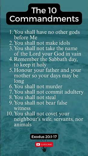 The 10 Commandments | A Recap from Exodus 20:1-17 | Do You Still Remember all the Commandments?