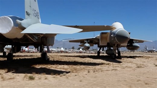 US Boneyard Full of F-16 Fighting Falcons