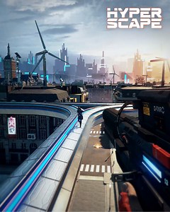 Hyper Scape est un jeu de bataille royale urbain futuriste. Joue gratuitement sur PC, PS4 et Xbox One. | Ubisoft Canada